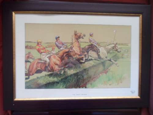 WELL FRAMED M DOROTHY HARDY PRINT: THE GREY LEADS
