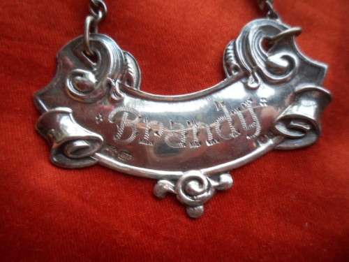 SOUTH AFRICAN SILVER BRANDY LABEL