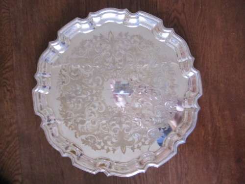 LOVELY SILVERPLATE TRAY