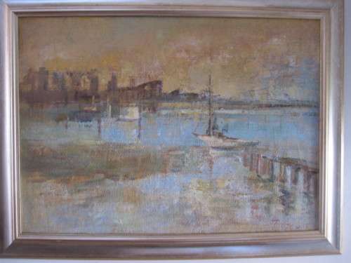 LOVELY IMPRESSIONIST STYLE PAINTING BY EUNICE THURLOW