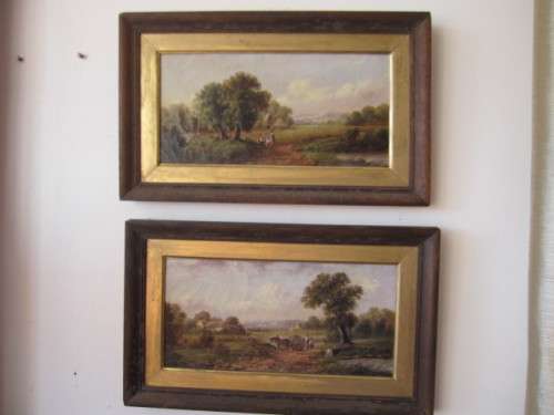 PAIR OF VICTORIAN OIL PAINTINGS