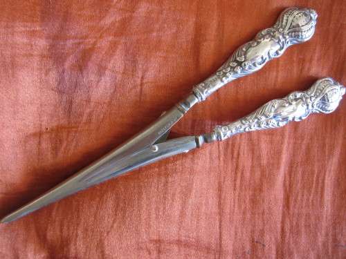 SILVER HANDLED GLOVE STRETCHERS