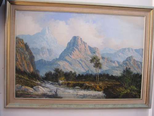 LARGE HENTIE MEYER LANDSCAPE