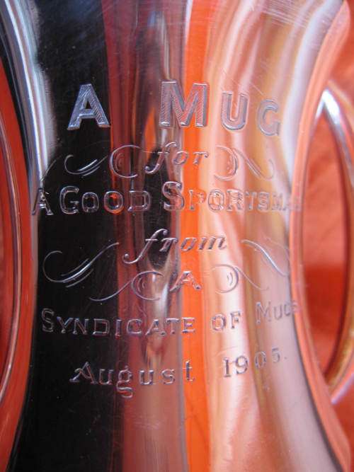 HALLMARKED SILVER MUG