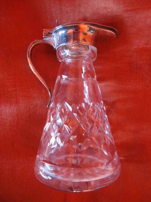 SMALL SILVER LIDDED WHISKEY NOGGIN