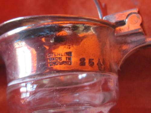 SMALL SILVER LIDDED WHISKEY NOGGIN