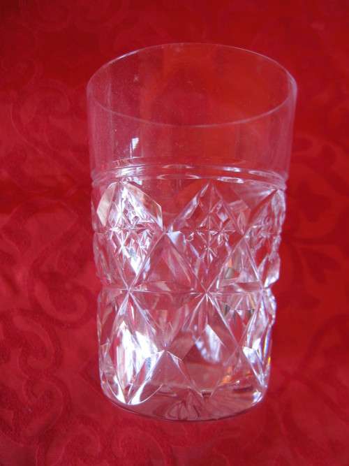 6 LITTTLE STUART CRYSTAL WAVERLEY CORDIAL TUMBLERS