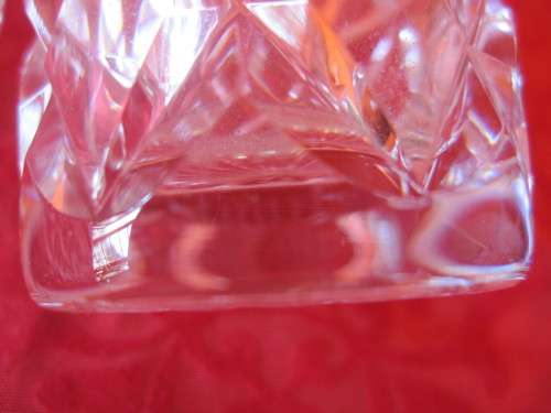 6 LITTTLE STUART CRYSTAL WAVERLEY CORDIAL TUMBLERS