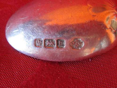 9 HALLMARKED SILVER COFFEE SPOONS