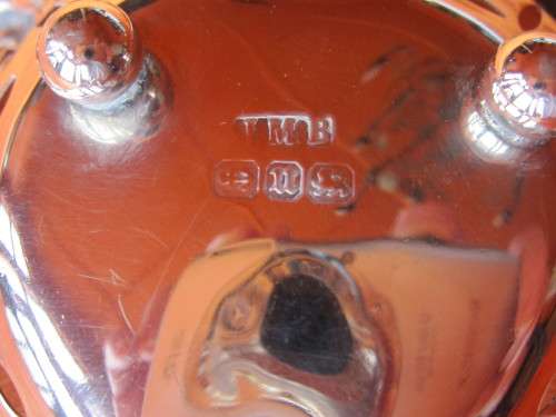 PAIR OF SILVER BON BON DISHES
