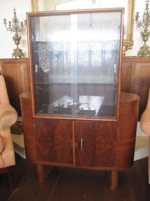 ART DECO DISPLAY CABINET