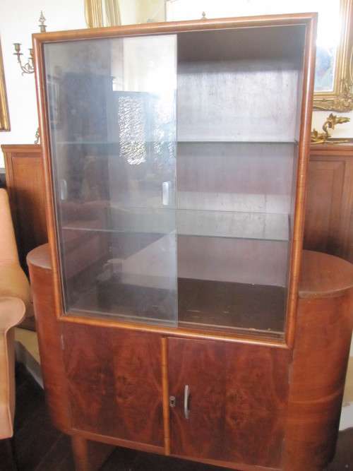 ART DECO DISPLAY CABINET