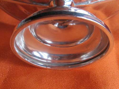 ARTS AND CRAFTS SILVER TAZZA