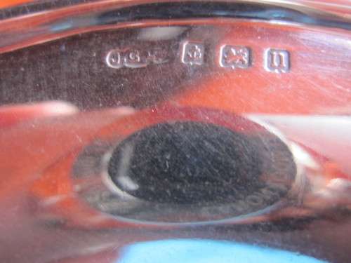 ARTS AND CRAFTS SILVER TAZZA
