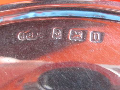 ARTS AND CRAFTS SILVER TAZZA