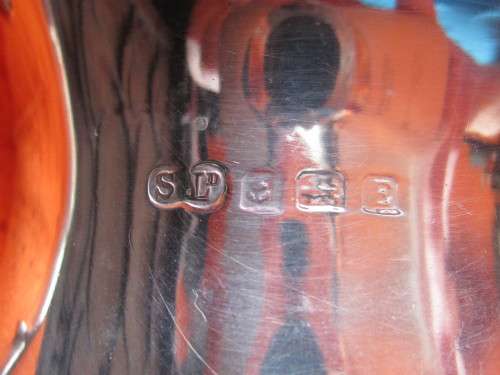 SILVER CHRISTENING MUG