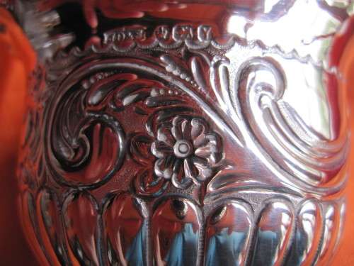 VICTORIAN SILVER SUGAR BOWL