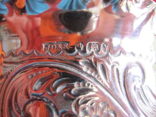 VICTORIAN SILVER SUGAR BOWL