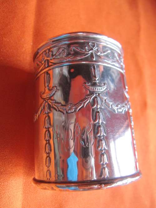 ART NOUVEAU CHRISTENING MUG