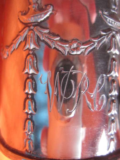 ART NOUVEAU CHRISTENING MUG