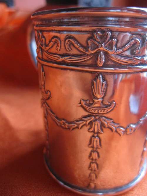 ART NOUVEAU CHRISTENING MUG