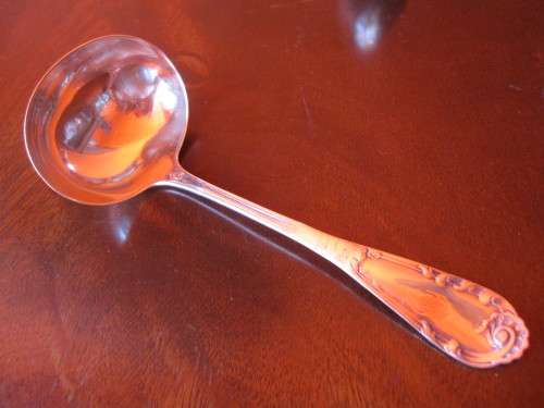 STERLING SILVER ART NOUVEAU LADLE