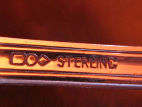 STERLING SILVER ART NOUVEAU LADLE