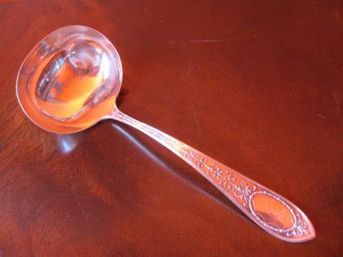 STERLING SILVER ART NOUVEAU LADLE