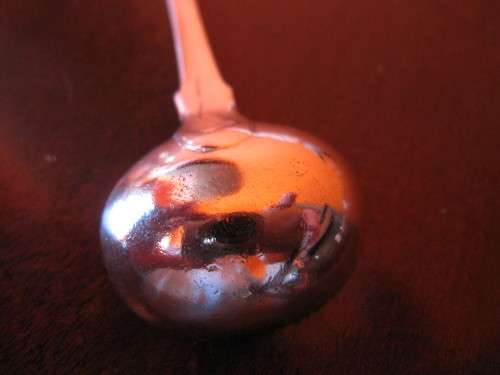 HALLMARKED SILVER MUSTARD SPOON