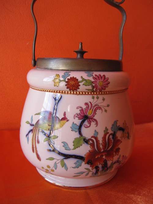 CARLTON WARE BISCUIT BARREL