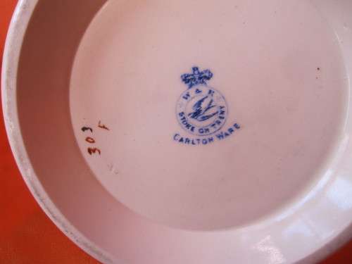 CARLTON WARE BISCUIT BARREL
