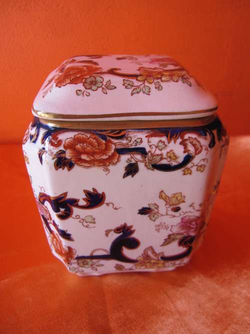 MASONS TEA CADDY