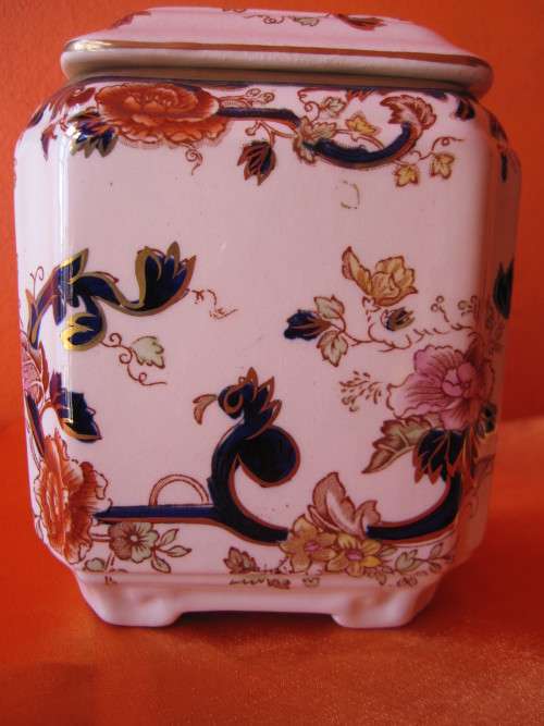 MASONS TEA CADDY