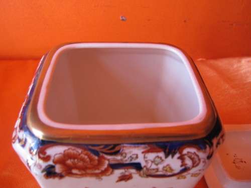MASONS TEA CADDY