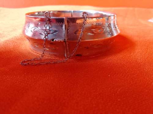 SILVER CUFF BANGLE