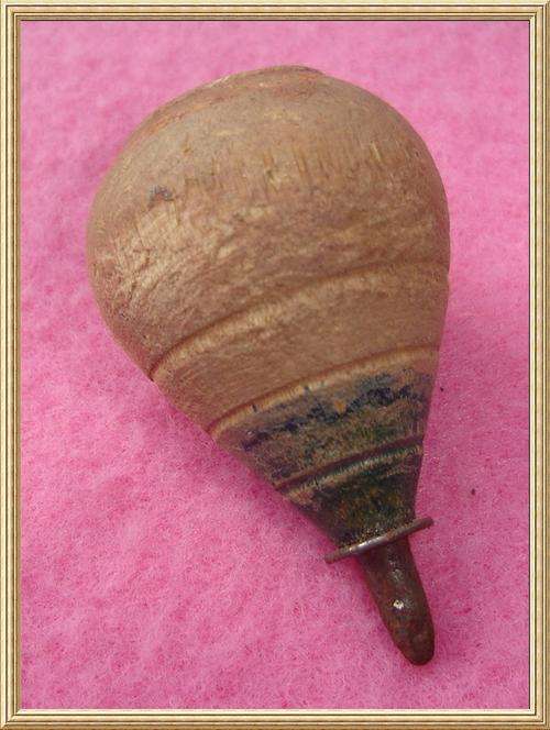 Vintage Wooden Top - A Classic Toy from Blisful