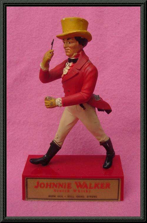 Vintage Advertising Figurine " Johnnie Walker " Scotch Whisky  -  from Blisful