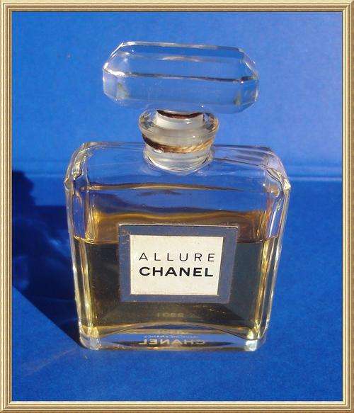 French Chanel Allure Perfume Bottle - half full from Blisful
