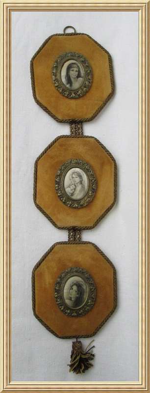 Ornate Wall Hanging Cushion Plaques from Blisful