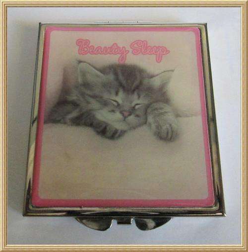 Hand Compact Mirror " Beauty Sleep " from Blisful