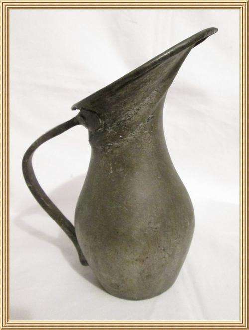 Vintage Art Deco Pewter Water Jug from Blisful