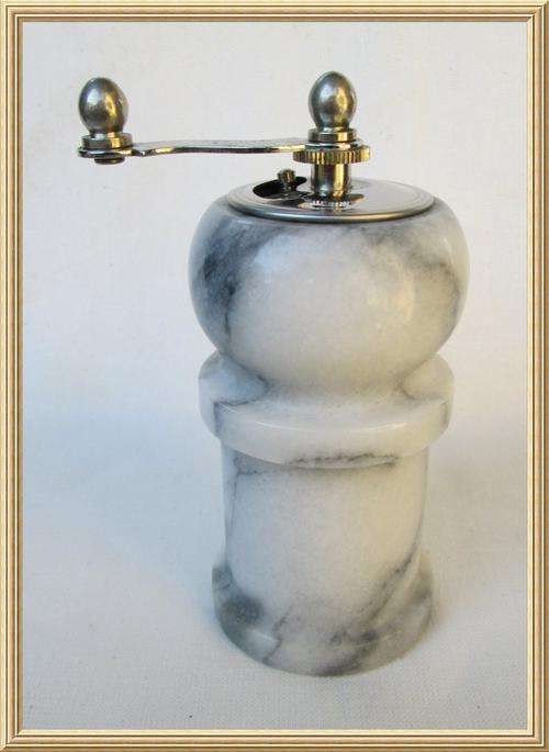 Marble Pepper Grinder from Blisful