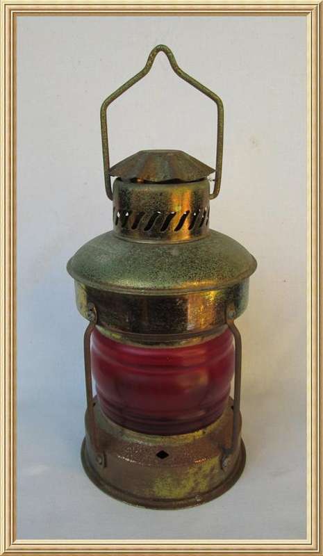 Vintage Ship Candle Lantern from Blisful