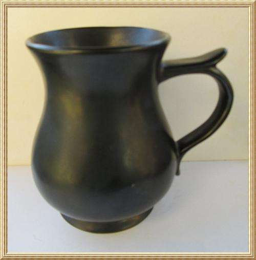 English Prinkash Pewter Glazes Pottery Vase from Blisful