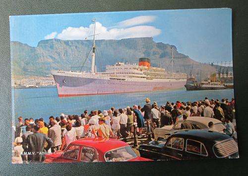 Vintage Union Castle Line R.M.M.V Athlone Castle Postcard Unused from Blisful