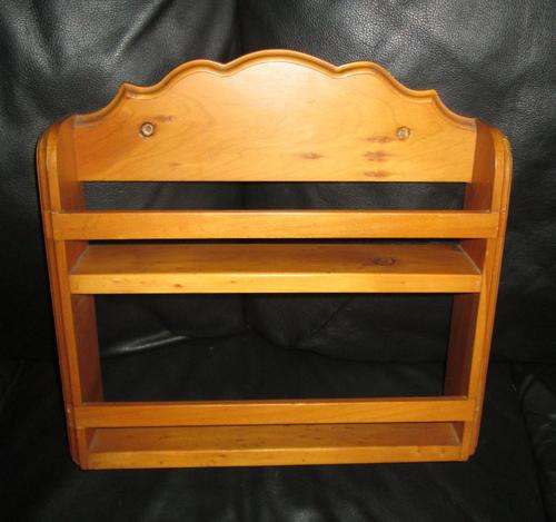 Vintage Wooden Spice Rack from Blisful