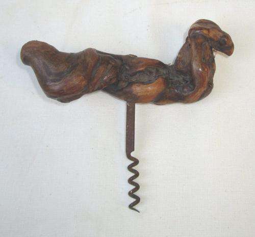 Antique Driftwood Corkscrew from Blisful