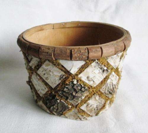 Vintage Wooden Plant Holder from Blisful
