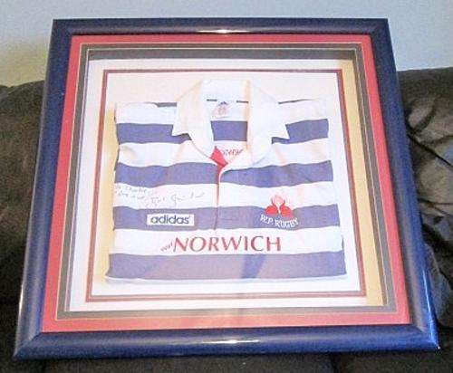 Original Framed & Signed Bobby Skinstad Western Province Jersey from Blisful