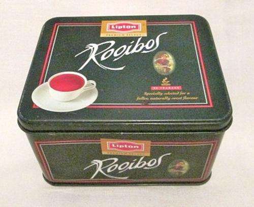 Vintage Advertising Tin "Rooibos" from Blisful
